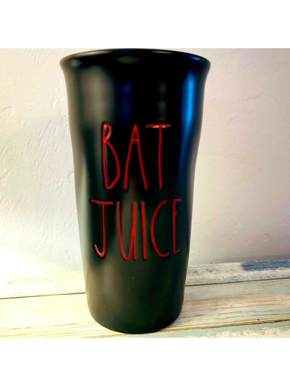 Rae Dunn Travel Mug ‘Bat Juice’